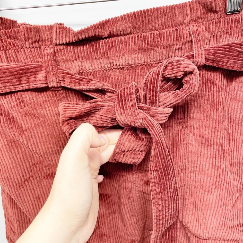 American Eagle Paperbag Waist Mini Skirt Small - Picture 4 of 14